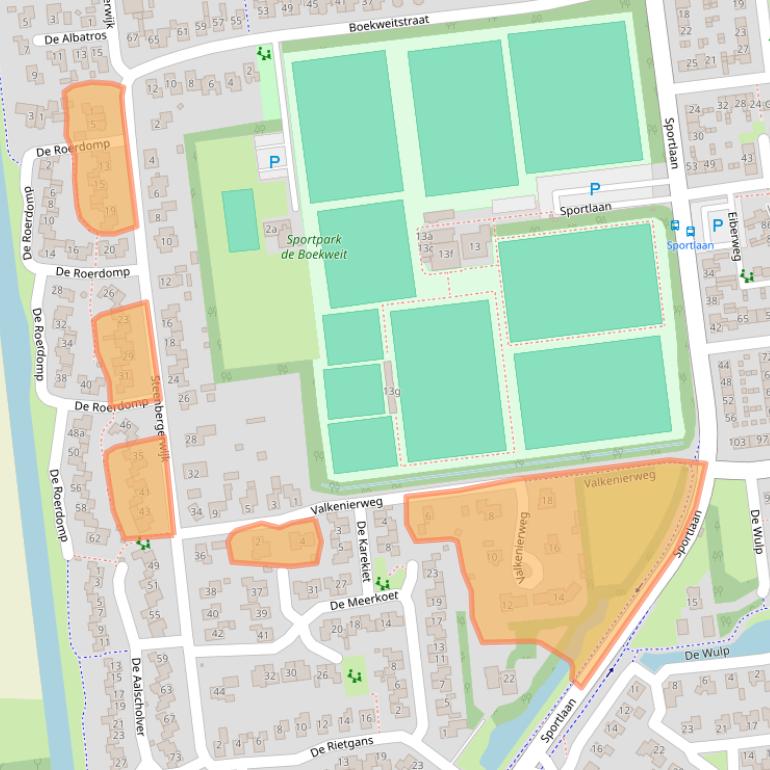 Kaart van postcodegebied 7701RA.