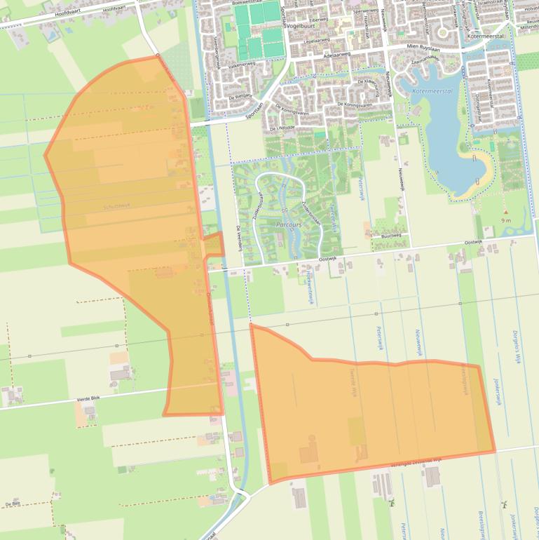 Kaart van postcodegebied 7701RC.