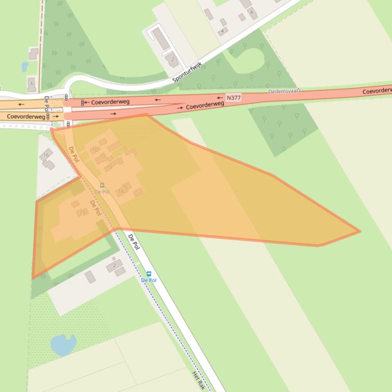 Kaart van postcodegebied 7701RK.