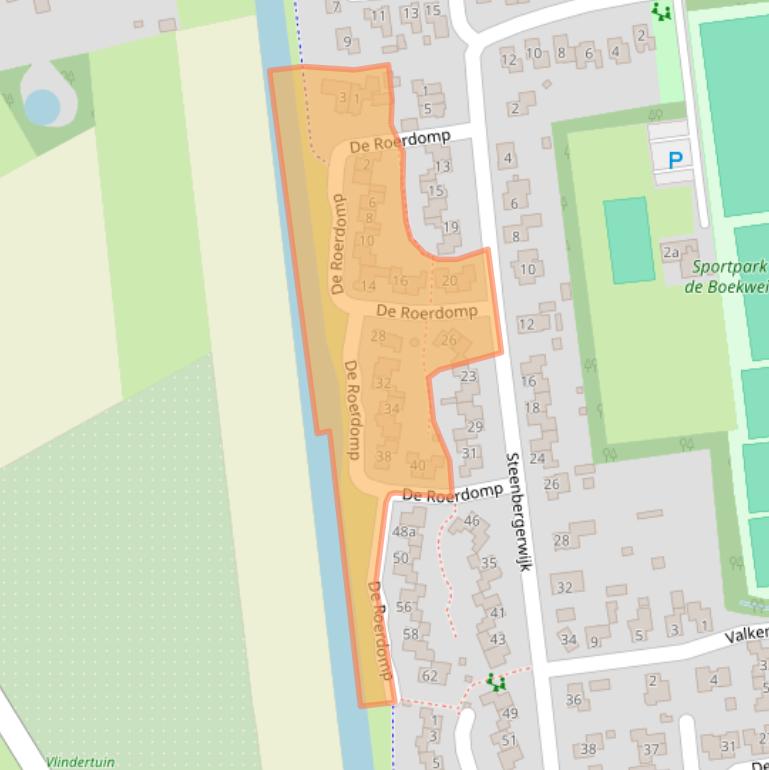 Kaart van postcodegebied 7701RN.