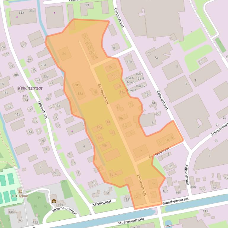 Kaart van postcodegebied 7701SB.