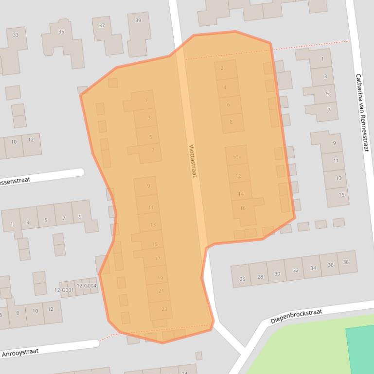 Kaart van postcodegebied 7701TB.