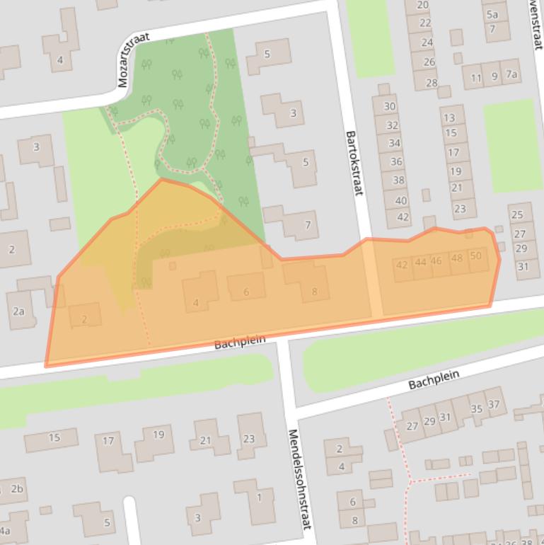 Kaart van postcodegebied 7701TV.