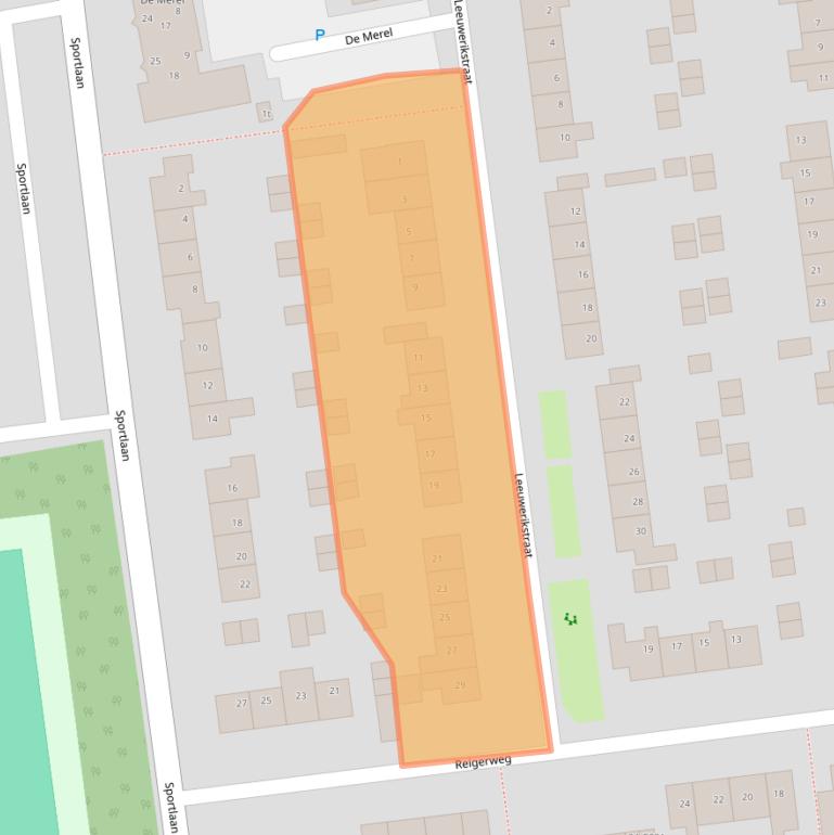 Kaart van postcodegebied 7701VM.