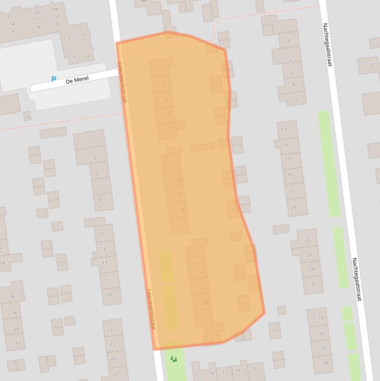 Kaart van postcodegebied 7701VN.