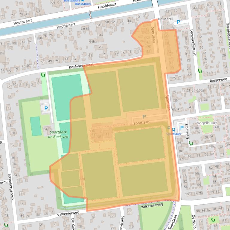 Kaart van postcodegebied 7701VP.