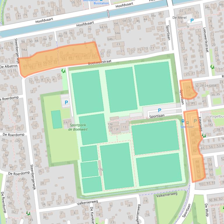 Kaart van postcodegebied 7701VR.