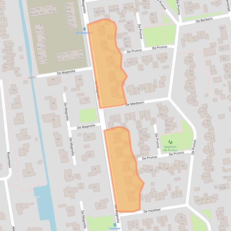 Kaart van postcodegebied 7701VS.
