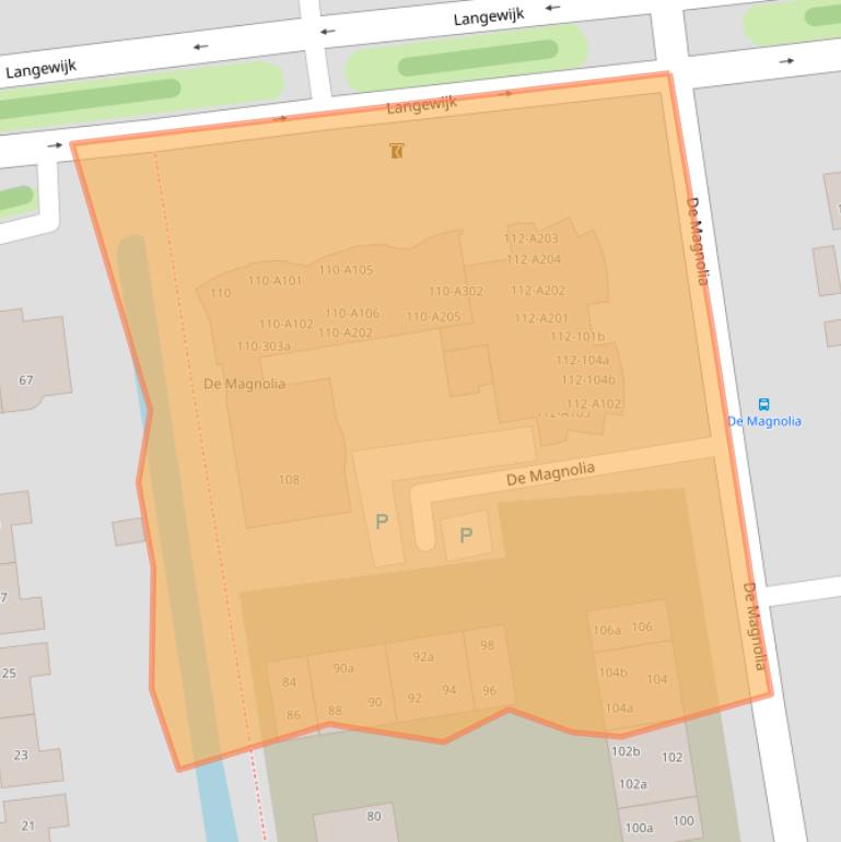 Kaart van postcodegebied 7701VX.