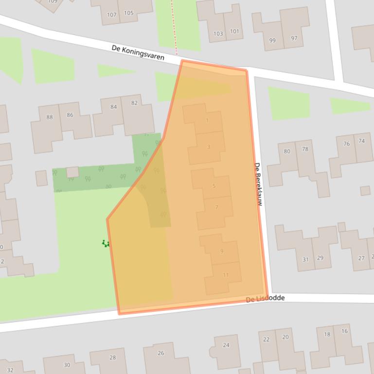 Kaart van postcodegebied 7702AC.