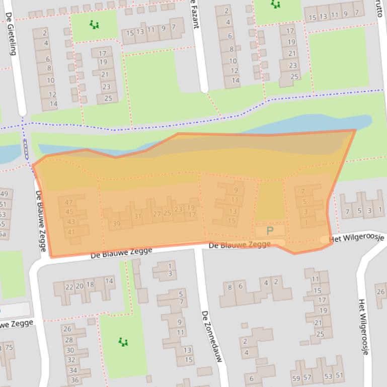 Kaart van postcodegebied 7702AH.