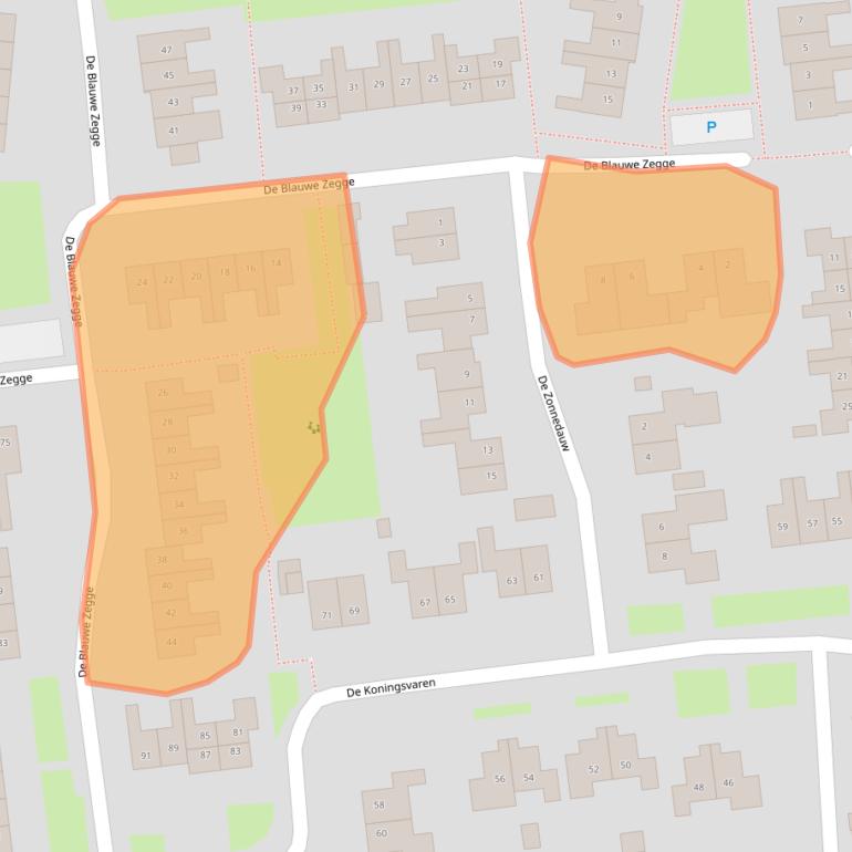 Kaart van postcodegebied 7702AK.