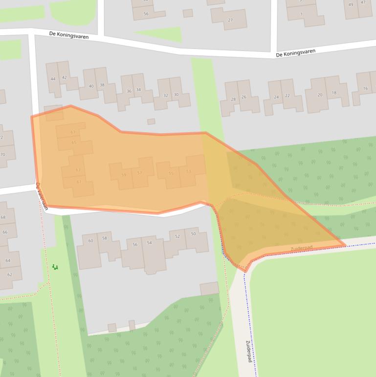 Kaart van postcodegebied 7702AR.