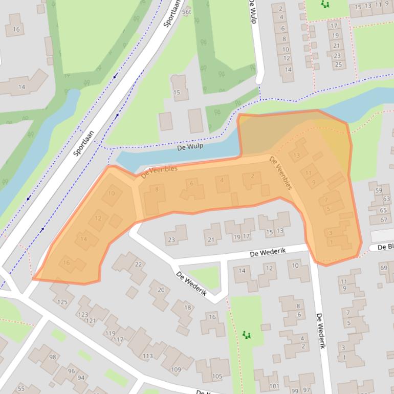 Kaart van postcodegebied 7702AV.