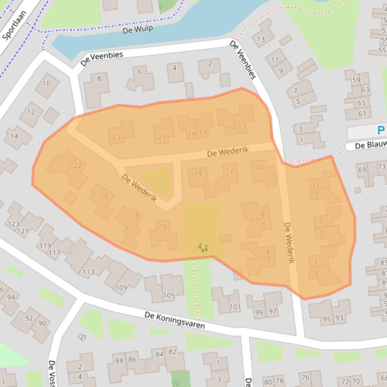 Kaart van postcodegebied 7702AZ.