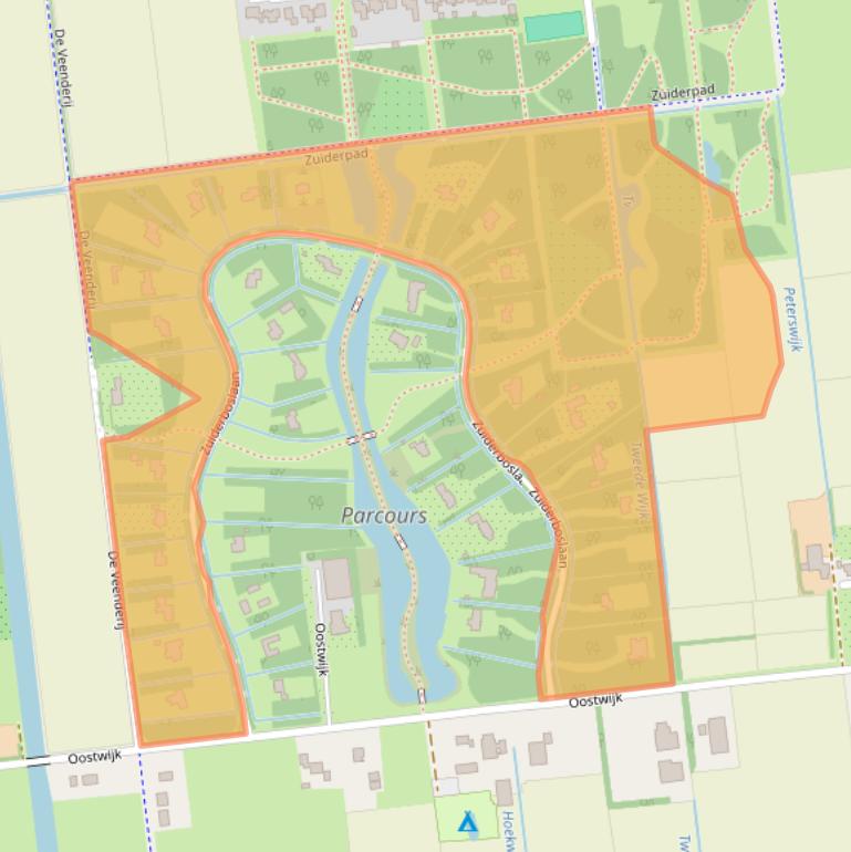 Kaart van postcodegebied 7702BB.