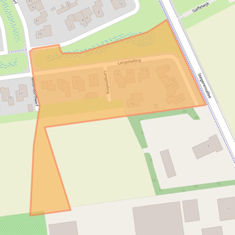 Kaart van postcodegebied 7702DD.