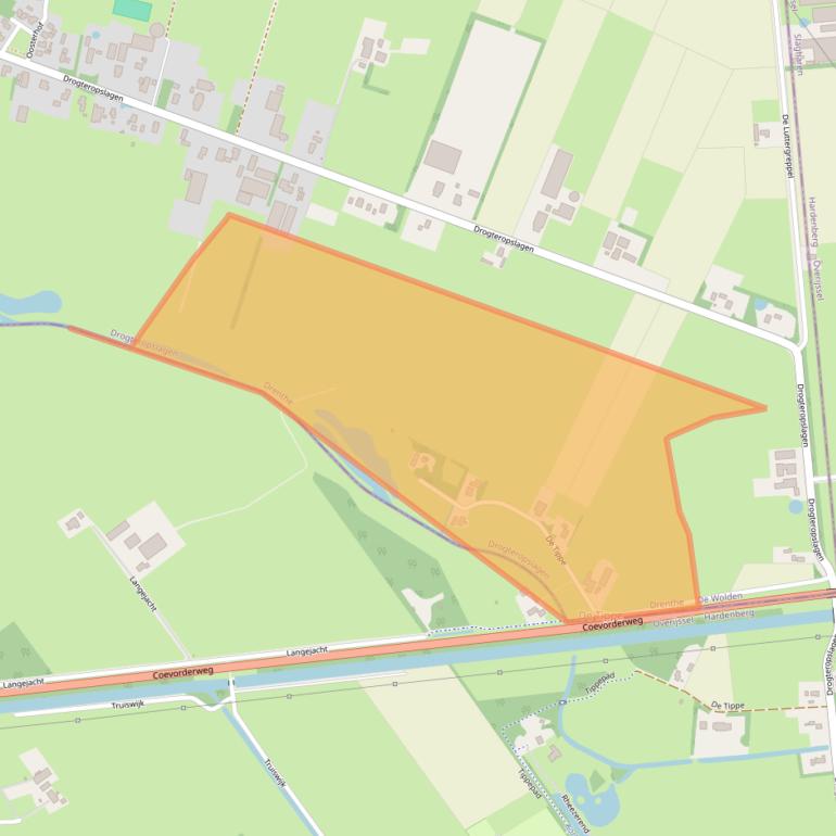 Kaart van postcodegebied 7705PL.