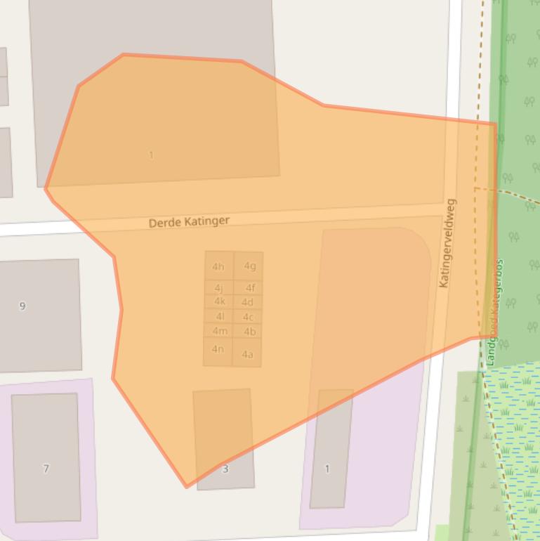 Kaart van postcodegebied 7707CZ.