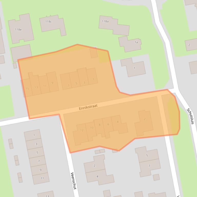 Kaart van postcodegebied 7707ES.