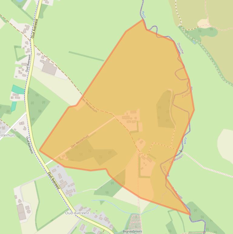 Kaart van postcodegebied 7707PR.