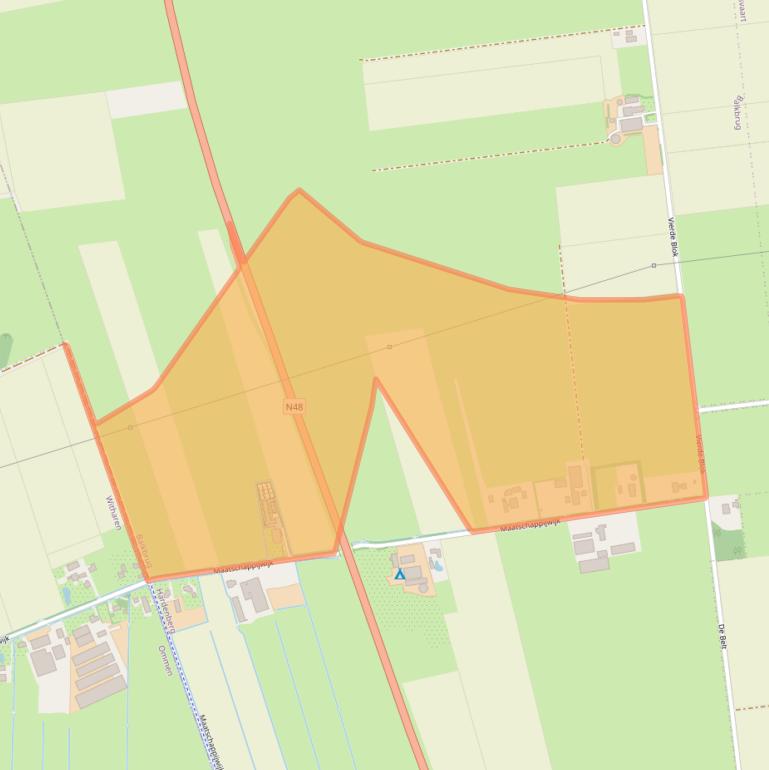 Kaart van postcodegebied 7707SG.