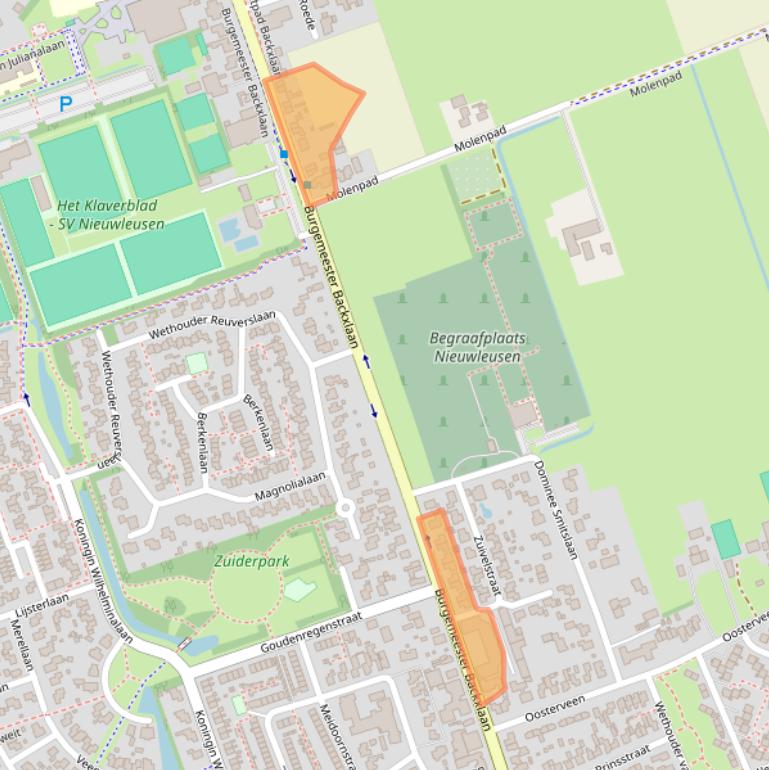 Kaart van postcodegebied 7711AH.