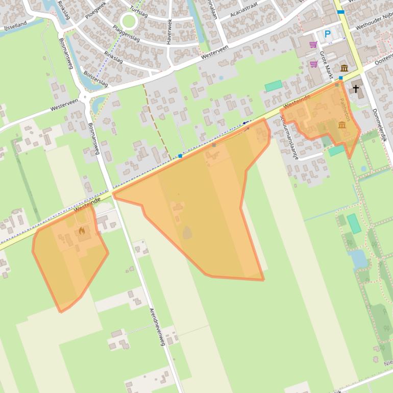 Kaart van postcodegebied 7711CH.