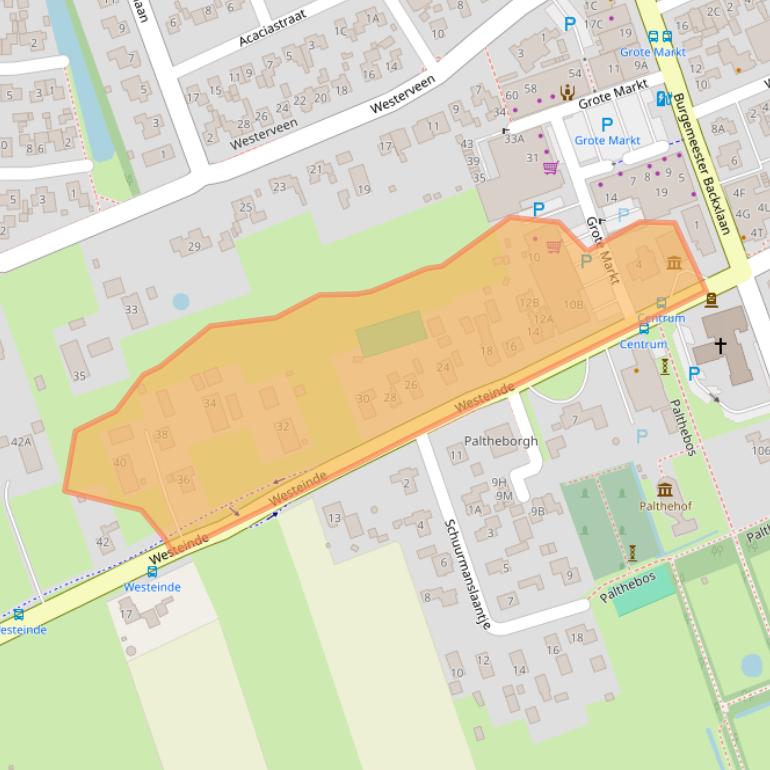 Kaart van postcodegebied 7711CK.