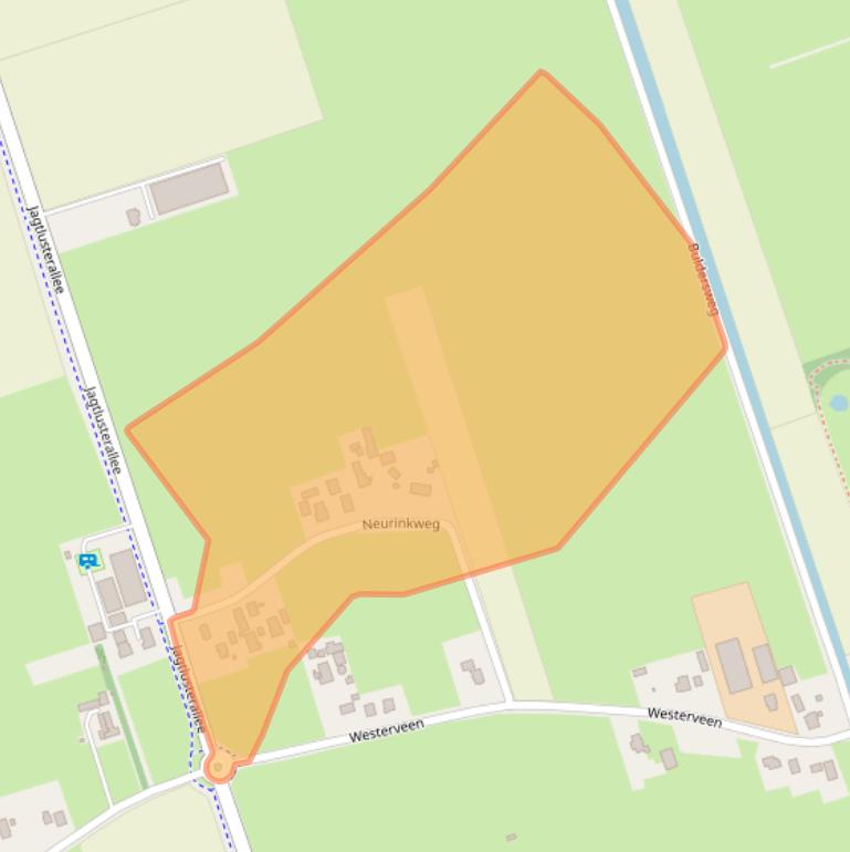 Kaart van postcodegebied 7711CX.