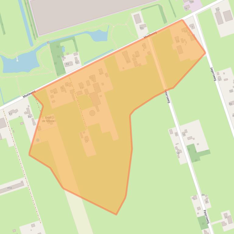 Kaart van postcodegebied 7711EK.