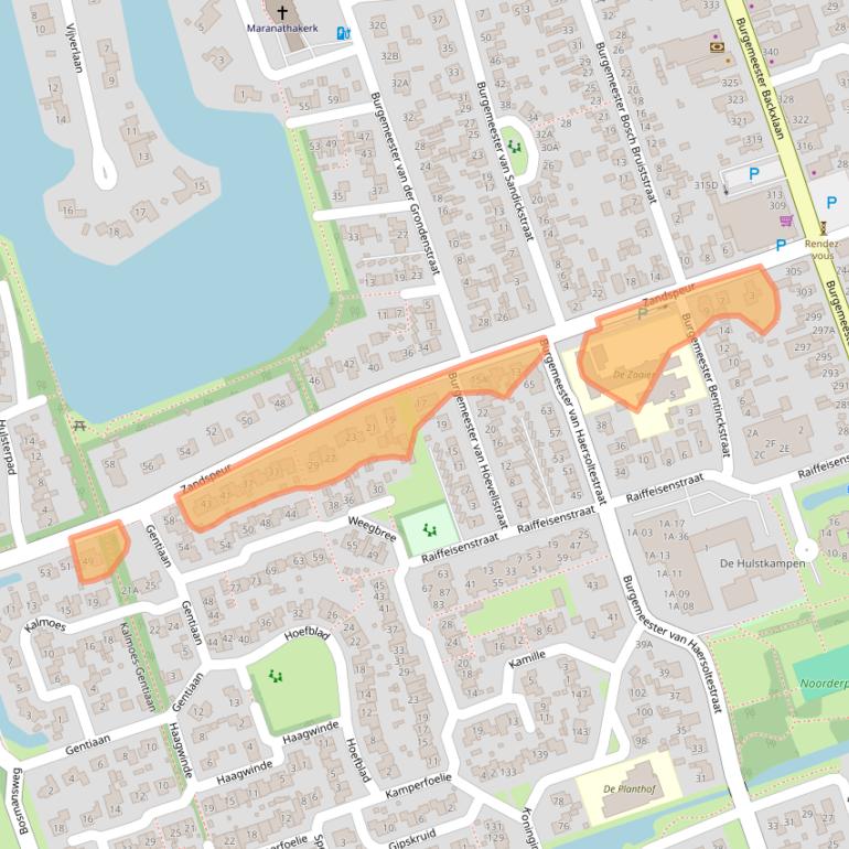 Kaart van postcodegebied 7711HE.