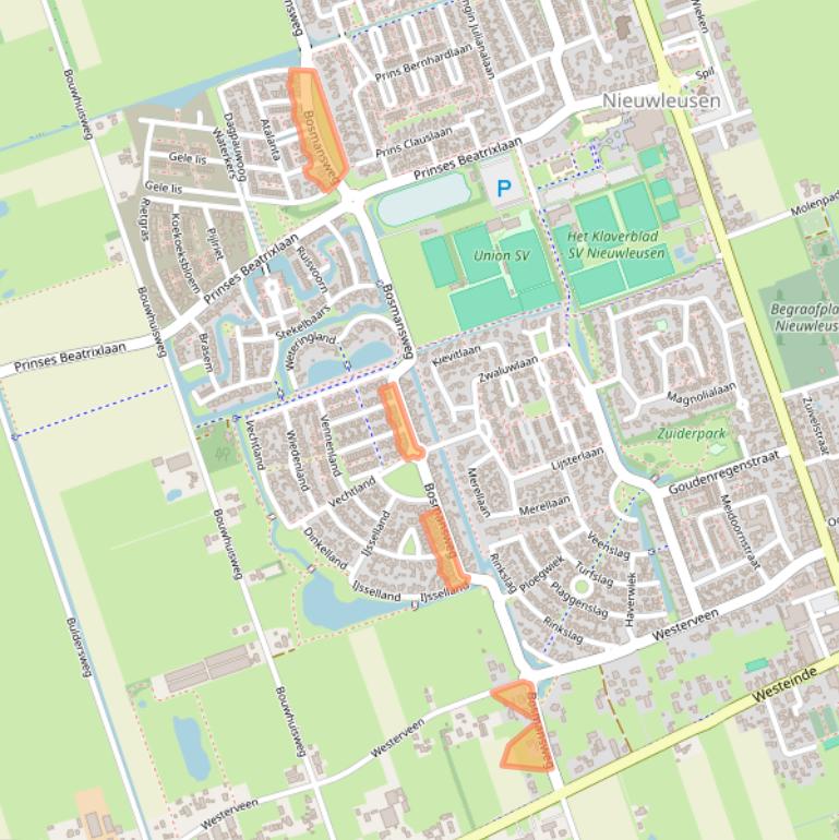 Kaart van postcodegebied 7711HM.