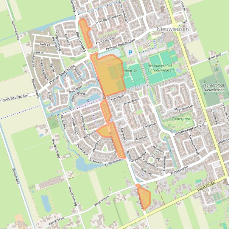 Kaart van postcodegebied 7711HN.
