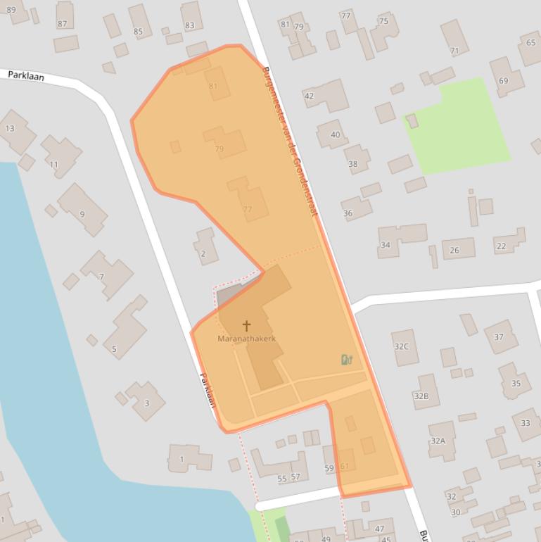 Kaart van postcodegebied 7711HS.