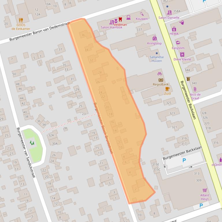 Kaart van postcodegebied 7711JB.