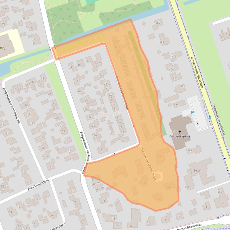 Kaart van postcodegebied 7711JM.