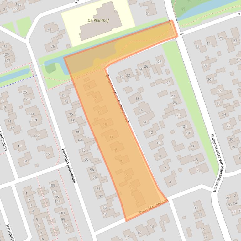 Kaart van postcodegebied 7711JN.