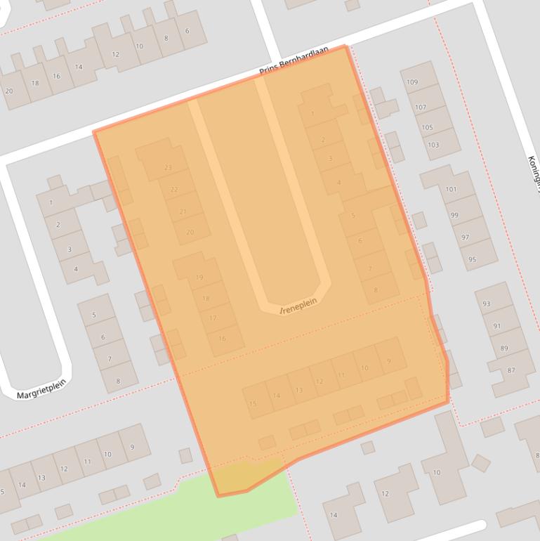 Kaart van postcodegebied 7711JT.