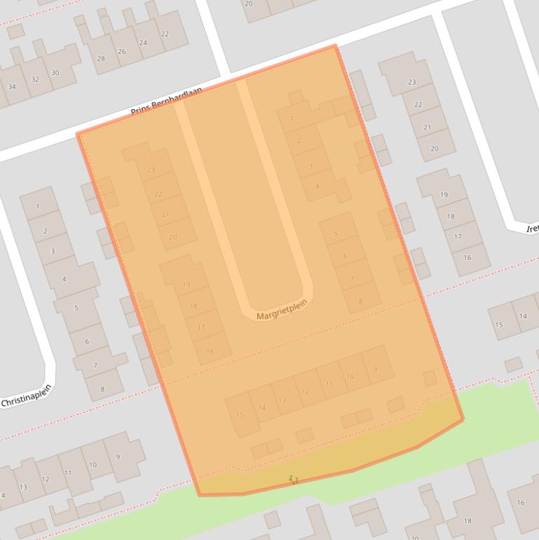 Kaart van postcodegebied 7711JV.