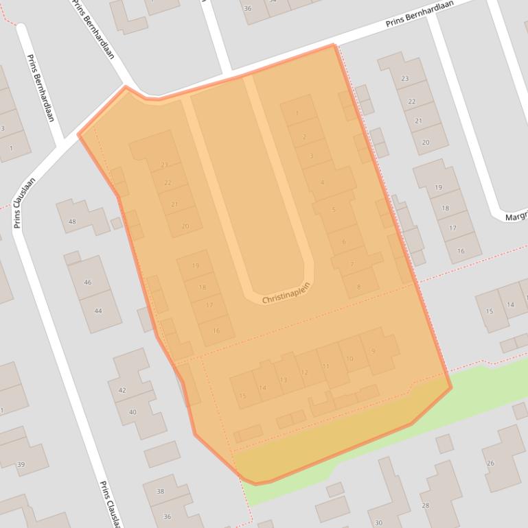 Kaart van postcodegebied 7711JW.