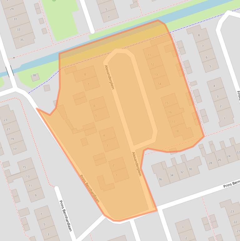 Kaart van postcodegebied 7711JX.