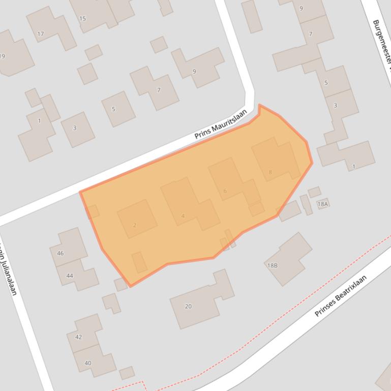 Kaart van postcodegebied 7711KC.