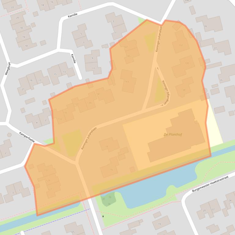 Kaart van postcodegebied 7711KP.