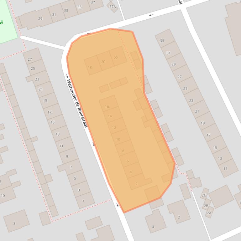 Kaart van postcodegebied 7711KX.