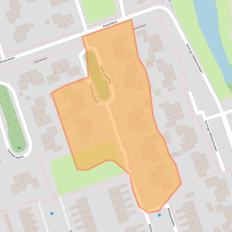 Kaart van postcodegebied 7711LR.