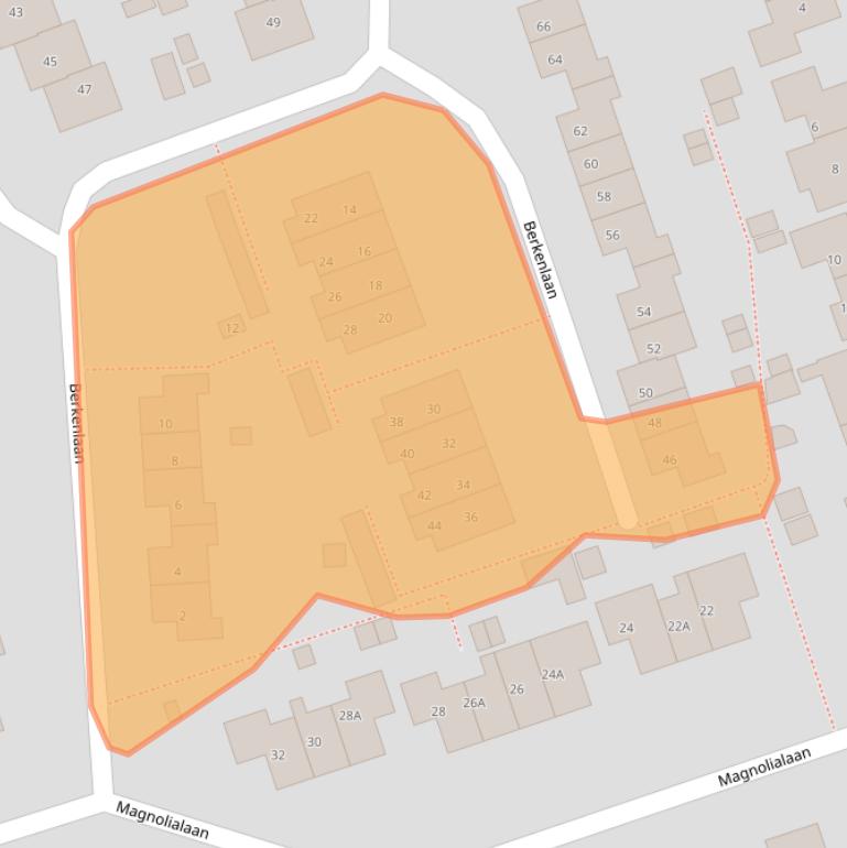 Kaart van postcodegebied 7711MC.