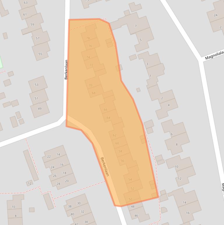 Kaart van postcodegebied 7711MD.