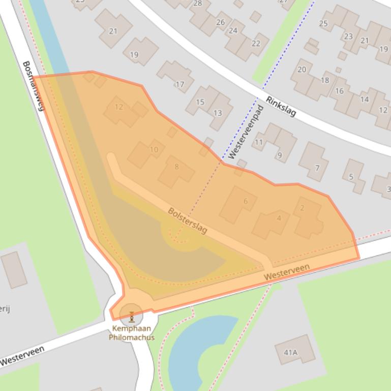 Kaart van postcodegebied 7711MZ.