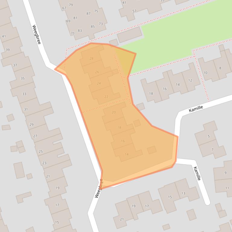 Kaart van postcodegebied 7711NC.